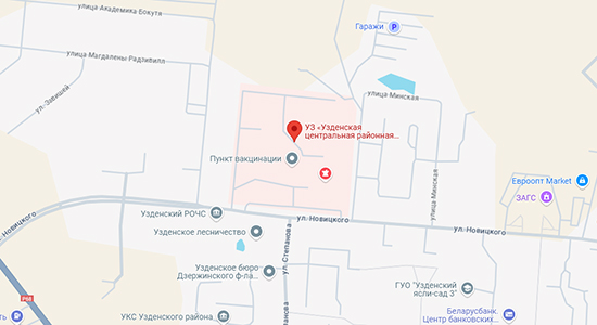 Изображение адреса